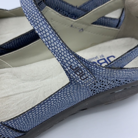 JBU by Jambu Megan Reptile Embossed Memory Foam Mary Jane Shoes - Picture 6 of 12